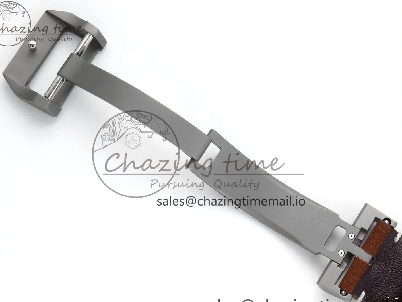 MIROTIME 0225 Big Pilot IW329701 M+F 1:1 Best Edition Black Dial on Brown Leather Strap MY RelaxedFit 7005